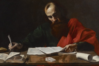 Apostle Paul Writing Header OPT x